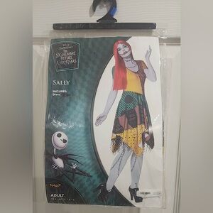 Disney's Nightmare Before Christmas Spirt Halloween Sally Costume dress size XL